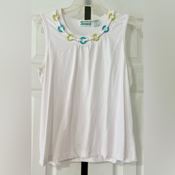 Rafaella Cardigan medium & shenanigans shirt large set woman sizes top - Picture 6 of 9